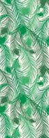 Queence Vinyltapete »Federn-Grün«, 90 x 250 cm, selbstklebend