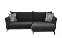 bobb Ecksofa  Yolanda ¦ grau ¦ Maße (cm): B: 257 H: 94 T: 174  - Möbel Kraft