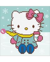 Vervaco Diamond Painting Hello Kitty im Schnee