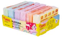 Jovi Plastilina Knete VE=6 Farben a 50g Pastell