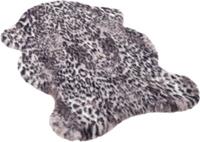 Pergamon Luxus Super Soft Fellteppich Pearl Leopard Shape Teppiche schwarz Gr. 70 x 100