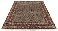 morgenland Wollteppich "Moud Stark Gemustert Beige 198 x 150 cm", rechteckig, Unikat mit Zertifikat