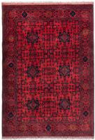 morgenland Wollen kleed Khal Mohammadi geheel gedessineerd rosso 190 x 128 cm Handgeknoopt