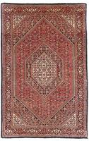 Morgenland Wollteppich Bidjar Medaillon 175 x 110 cm, rechteckig, 1,5 mm Höhe, Unikat mit Zertifikat