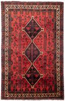 morgenland Wollen kleed Shiraz medaillon rosso 318 x 206 cm Uniek exemplaar met certificaat