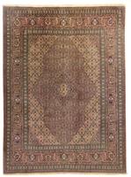 morgenland Wollen kleed Tabriz medaillon Marrone chiaro 355 x 265 cm Uniek exemplaar met certificaat