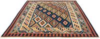 morgenland Wollen kleed Kelim Fars geheel gedessineerd 208 x 194 cm Omkeerbaar tapijt