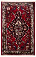 morgenland Wollen kleed Tabriz medaillon Blu scuro 253 x 246 cm Uniek exemplaar met certificaat