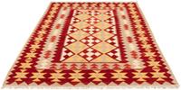 morgenland Wollen kleed Kelim Fars medaillon 256 x 173 cm Omkeerbaar tapijt