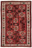 morgenland Wollen kleed Belutsch geheel gedessineerd rosso 185 x 114 cm Handgeknoopt
