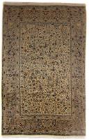 morgenland Wollen kleed Keshan geheel gedessineerd beige scuro 352 x 249 cm Uniek exemplaar met certificaat