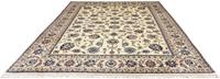 Wollteppich Maschad Durchgemustert Beige chiaro 342 x 248 cm, morgenland, rechteckig, Höhe: 10 mm, Unikat mit Zertifikat