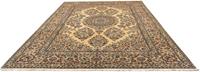 Wollteppich Nain 9la Medaillon Beige 348 x 250 cm, morgenland, rechteckig, Höhe: 6 mm, Unikat mit Zertifikat