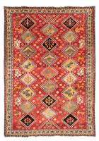 morgenland Wollen kleed Shiraz Nomadisch rosso 289 x 205 cm Uniek exemplaar met certificaat