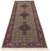 morgenland Wollteppich "Täbriz - 50 Raj Blumenmuster Beige 90 x 60 cm", rechteckig, Handgeknüpft