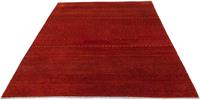 morgenland Wollen kleed Gabbeh randdessin rosso 234 x 171 cm Uniek exemplaar met certificaat