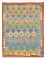 morgenland Wollen kleed Kelim Fars velden 319 x 205 cm Omkeerbaar tapijt