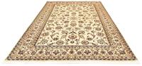 morgenland Wollen kleed Maschad bloemmotief beige 299 x 196 cm Uniek exemplaar met certificaat