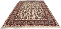 morgenland Wollen kleed Kaschmar bloemmotief beige 327 x 204 cm Uniek exemplaar met certificaat