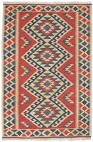 morgenland Wollen kleed Kelim Fars geheel gedessineerd 147 x 105 cm Omkeerbaar tapijt
