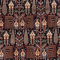 morgenland Wollen kleed Abadeh medaillon 124 x 76 cm Handgeknoopt
