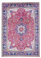 morgenland Wollen kleed Tabriz medaillon rosso 290 x 203 cm Uniek exemplaar met certificaat