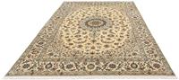 Wollteppich Nain 9la Medaillon Beige 303 x 203 cm, morgenland, rechteckig, Höhe: 6 mm, Unikat mit Zertifikat