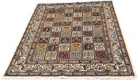 morgenland Wollteppich "Moud Stark Gemustert Beige 200 x 147 cm", rechteckig, Unikat mit Zertifikat