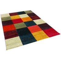 Pergamon Designer Teppich Maui Modern Karo Teppiche bunt Gr. 80 x 150