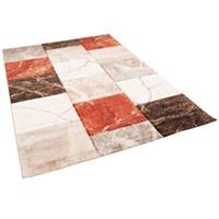 Pergamon Designer Teppich Maui Marmor Optik Teppiche terrakotta Gr. 80 x 150