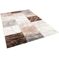 Pergamon Designer Teppich Maui Marmor Optik Teppiche grau Gr. 80 x 150