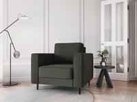 Cosmopolitan Design | Fauteuil Fano black corduroy