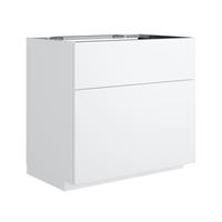 Neoro n50 Waschtischunterschrank für Konsole mit 2 Auszügen, BN0442WM