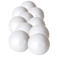 Gerim 24x Stuks piepschuim hobby/DIY ballen/bollen 5 cm -