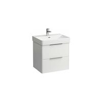LAUFEN Base Waschtischunterschrank, 2 Schubladen, für Waschtisch 810963, Farbe: Verkehrsgrau - H4022321102661