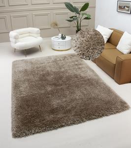 Guido Maria Kretschmer Home&Living Hochflor-Teppich "Micro exclusiv", rechteckig, weich, flauschig, Uni-Farben, Wohnzimmer, Schlafzimmer, Kinderzimmer