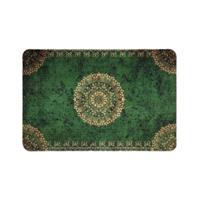 Deco-mat Fußmatte mit orientalischem Design ORIENT rutschfest & waschbar dunkelgrün Gr. 40 x 60
