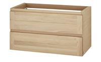 Wohnwert Waschtischunterschrank  Capri ¦ holzfarben ¦ Maße (cm): B: 90 H: 52 T: 45,5  - Möbel Kraft