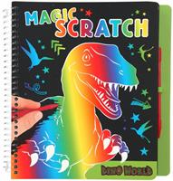 Depesche Buch - Dino World Magic Scratch Book Malbuch