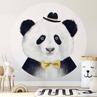 K&L WALL ART Runde Fototapete PandabÃr Tapete Kinder Panda Teddy BÃr Vliestapete Schlafzimmer Ã 140 cm