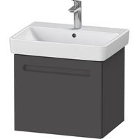 Duravit No.1 wastafelonderkast 54x42.6x47.8cm hangend Mat Grafiet N14381049490000