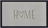 My Home Fußmatte »Magne«, , rechteckig, Höhe 5 mm, In- und Outdoor geeignet, mit Spruch, Schrift Design, waschbar, Robust, Pflegeleicht, Eingang, Rutschfest
