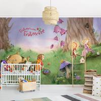 Klebefieber Fototapete Kinderzimmer Erdbeerinchen Erdbeerfee - Im Wald