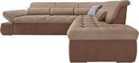 DOMO collection Ecksofa »Aldo«, mit Ottomane, wahlweise mit Bettfunktion