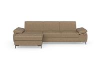 DOMO collection Ecksofa »Capelo«, mit Armteilverstellung, wahlweise mit Bettfunktion, inklusive Federkern