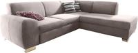 DOMO collection Ecksofa »Ricardo«, mit Ottomane, wahlweise mit Bettfunktion