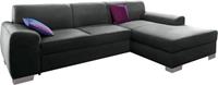 DOMO collection Ecksofa »Ricardo«, mit Recamiere, wahlweise mit Bettfunktion