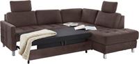 Sit&more Ecksofa, wahlweise mit Bettfunktion