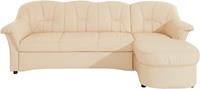 DOMO collection Ecksofa »Flores«, wahlweise mit Bettfunktion, wahlweise mit Federkern (nicht bei Microfaser PRIMABELLE-Struktur möglich)