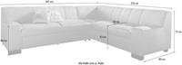 DOMO collection Ecksofa »Norma Top«, wahlweise mit Bettfunktion